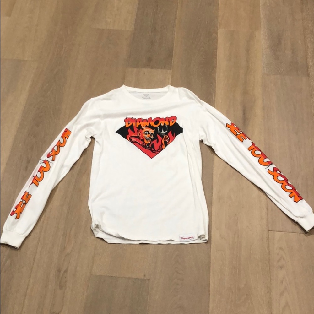 Diamond Supply Co devil long sleeve